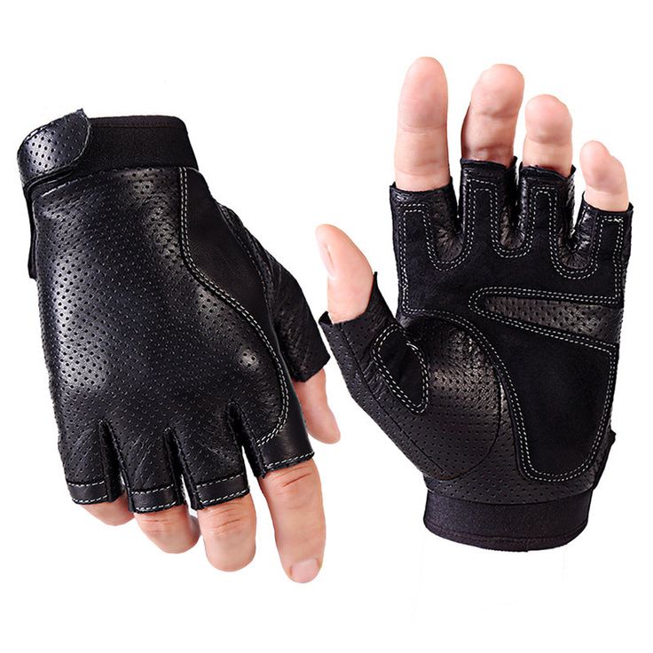 men's fingerless gloves